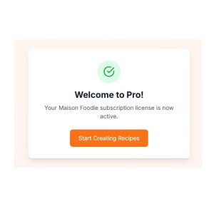 6. Once your Subscription License has been validated, you will have access to all Pro Member features.
